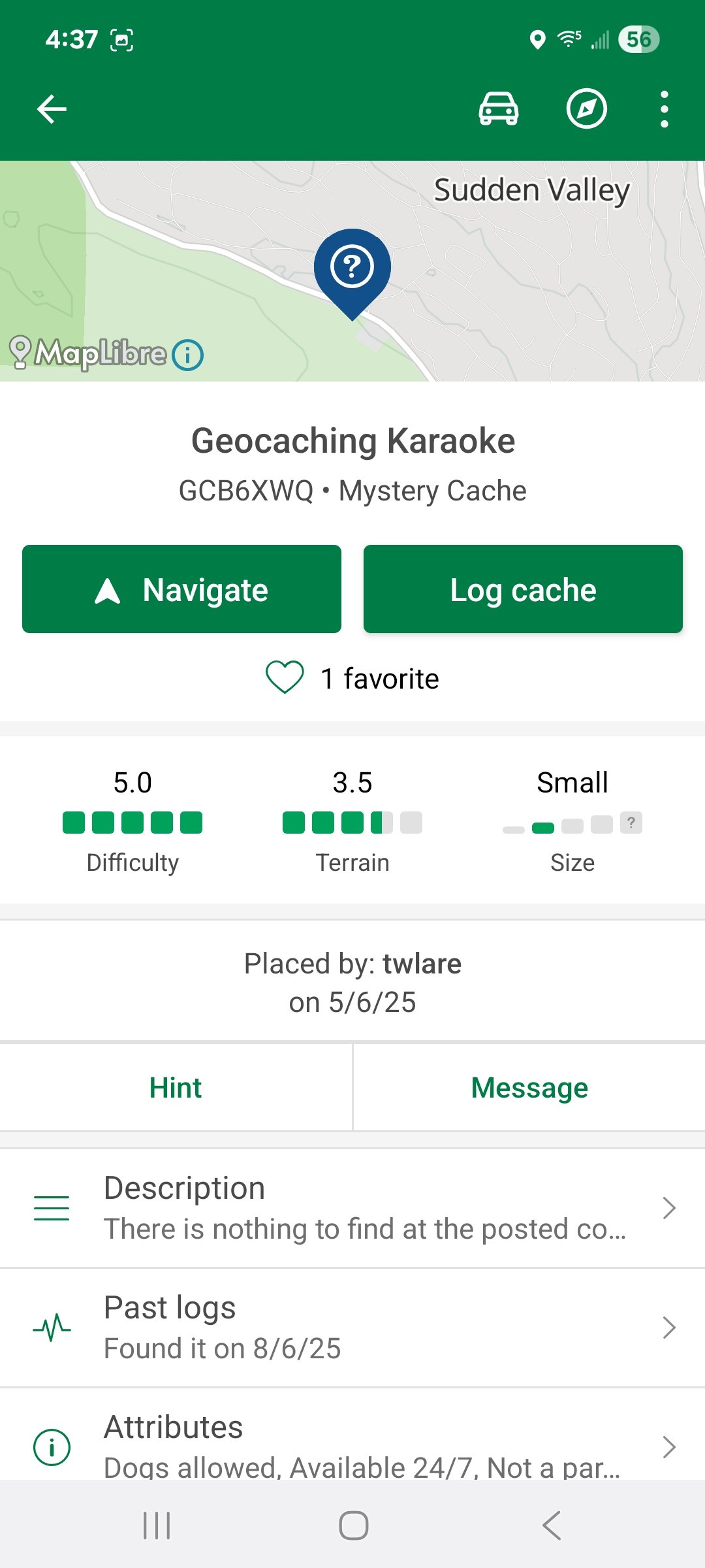 Geocatching App Android, youtube links not opening from geocache app - Official ...