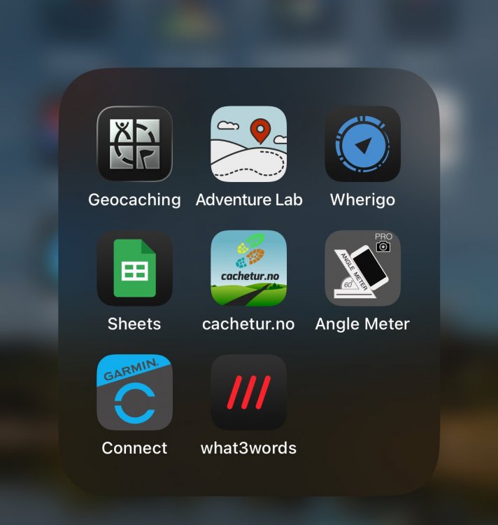 Colour of app icon on iphone - Official Geocaching® apps - Geocaching ...